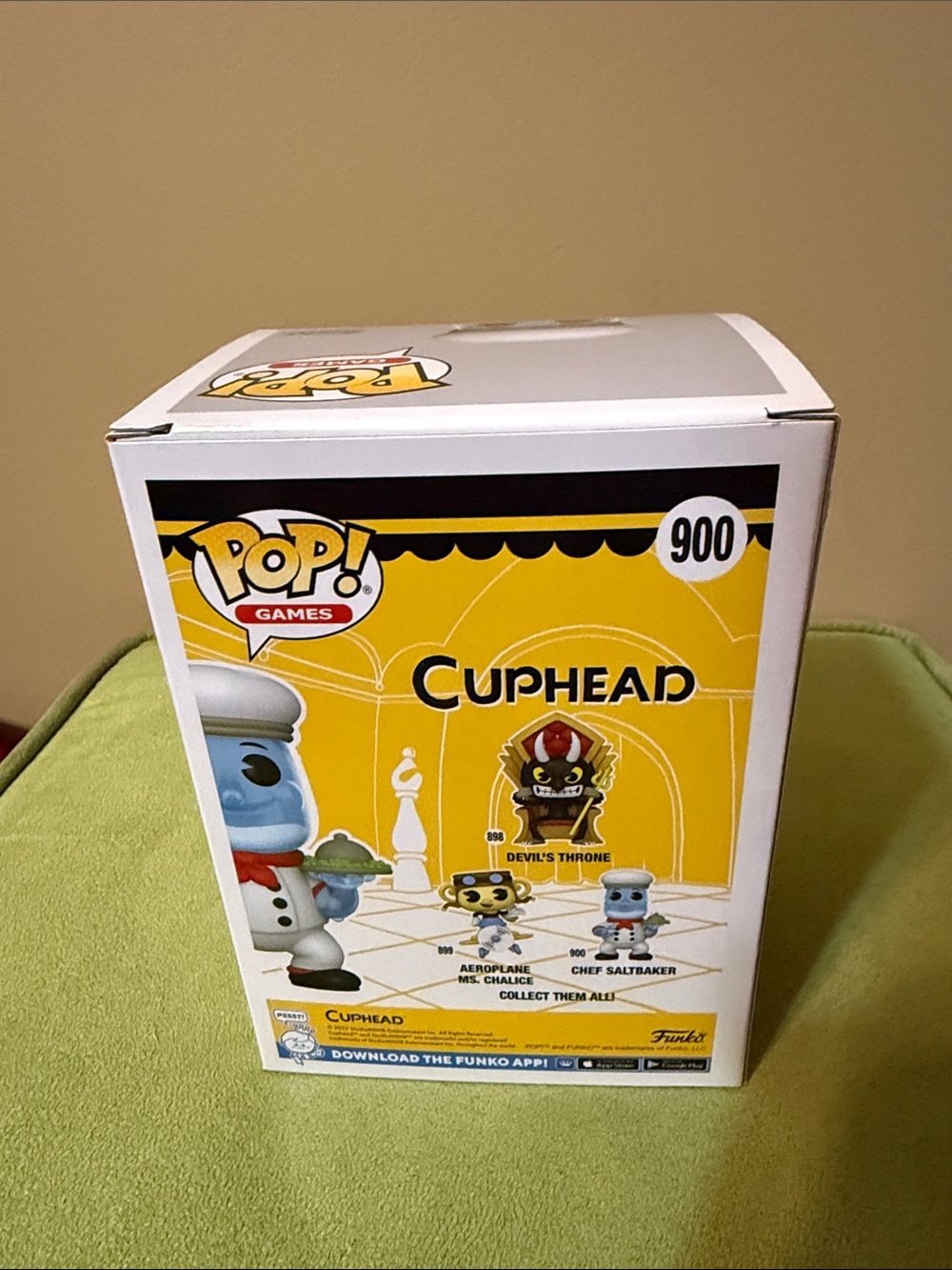 Funko Pop! Games: Cuphead - Chef Saltbaker - Picture 6 of 10
